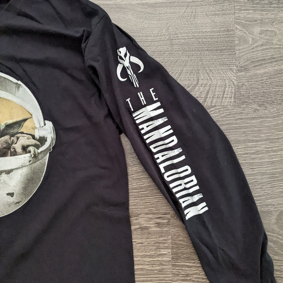 star wars baby yoda long sleeve tee shirt - Picture 3 of 7